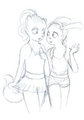 Sketch for La Dolce Vita