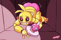 Cheeky Chica by soapion