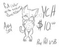 YCH eat cookie