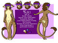 Kiki Reference Sheet