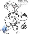 Sapphire: Makin' a tiger dance! (stooge request)