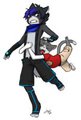 surprise hug