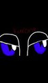Kurona's demonic blue eyes by Julesthekitty