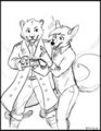 Warmup for Furfect_lion by dariusdetra