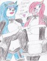 Hedgehog Maids by ArtistNerdGamer