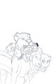Styli   and and his lioncub