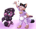 DumbPup Commission by ikaa