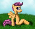 Scootaloo Posing
