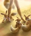 Playful Heel Nips (Eevee Pokemon TF)