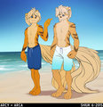 Arcy and Arca by Shiuk