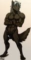 Art Trade "Sebas wolf" Art By Cerezo. (Clean) by Zwolf