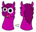 Googly-eyed Llama