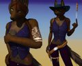 Black Betty - Tattoos by PLasticFrogCG
