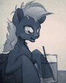 Untitled drinking pony