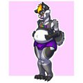 Mr. Mom by silverwuffamute