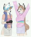 Dipper and Mabel by Nickmaldor