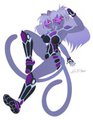 COMMISSION - Tactical Black Felicia [Flat Colors no/BG]