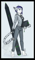 Keisha in Greyscale with Highlights
