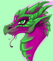 Dragon Fruit Dragon&nbsp;&nbsp;by TinyTeaDragon