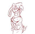maid bunny by CanisFidelis