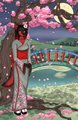 Under the sakura tree