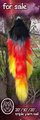 selling - Triple Fire Kitsune yarn tail