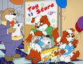 At the toy store