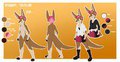 Sydney "Firestorm" Taylor - Ref sheet by Jearic