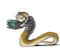 Snake (Wo)Man by Asdifigi