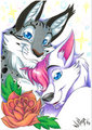 Branden and Takasha by Wolfaya
