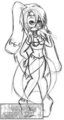 Chibi Adria the gypsy bunny by MichiNoYami