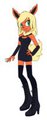 Barbara the Flareon by IvanthePsyhog