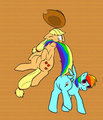 Tail throw by PonyJoe85