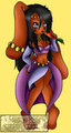 Adria the gypsy bunny chibi by MichiNoYami