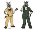 Pilot poses