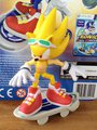 Custom Super Sonic (Free Riders) figure