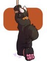 All tied up with nowhere to go... by toyapup