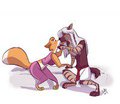 Tales of Avalon Production Art: Tameka and Horus