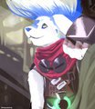 New meta ekko bunny by SiriusWolfus