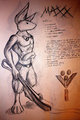 Sketch - Char Sheet - Maxx by Buzzwolf