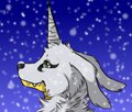 It's snowing