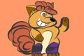 Old art for a vulpix roleplayer