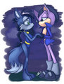 Comm- Lupe and Christoph by Chaoshybrid
