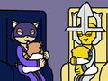 Mommy Nightshade and Luminous nursing their baby boys