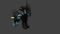 Luxray 3D Model