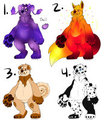 CHUBBY ADOPTABLES !!!