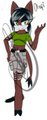 Jane the Okapi by JellyWolverine