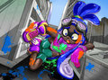 Commission - Super Squid Size