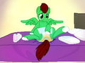 northern haste changing his diaper by edrian