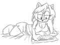 Eyes on the Book by BouncyBall